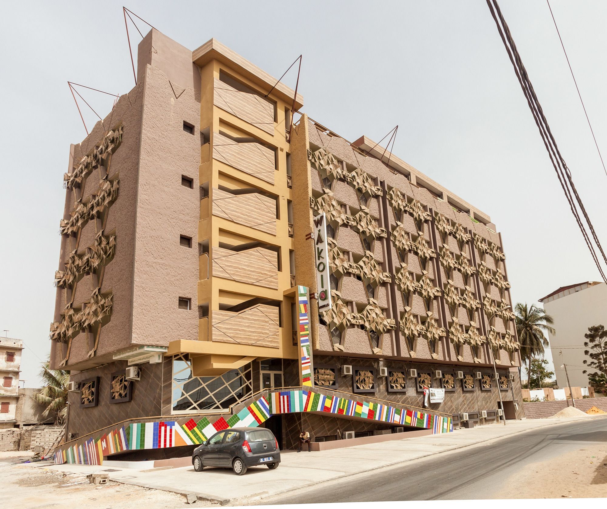 Wakola Hotel Cheikh Anta Дакар Экстерьер фото